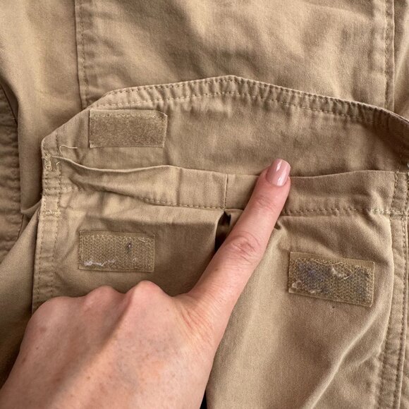 DULUTH‎ TRADING CO Mens XL Cotton Nylon Utility Fishing Hunting Work Cargo Vest - Picture 4 of 7